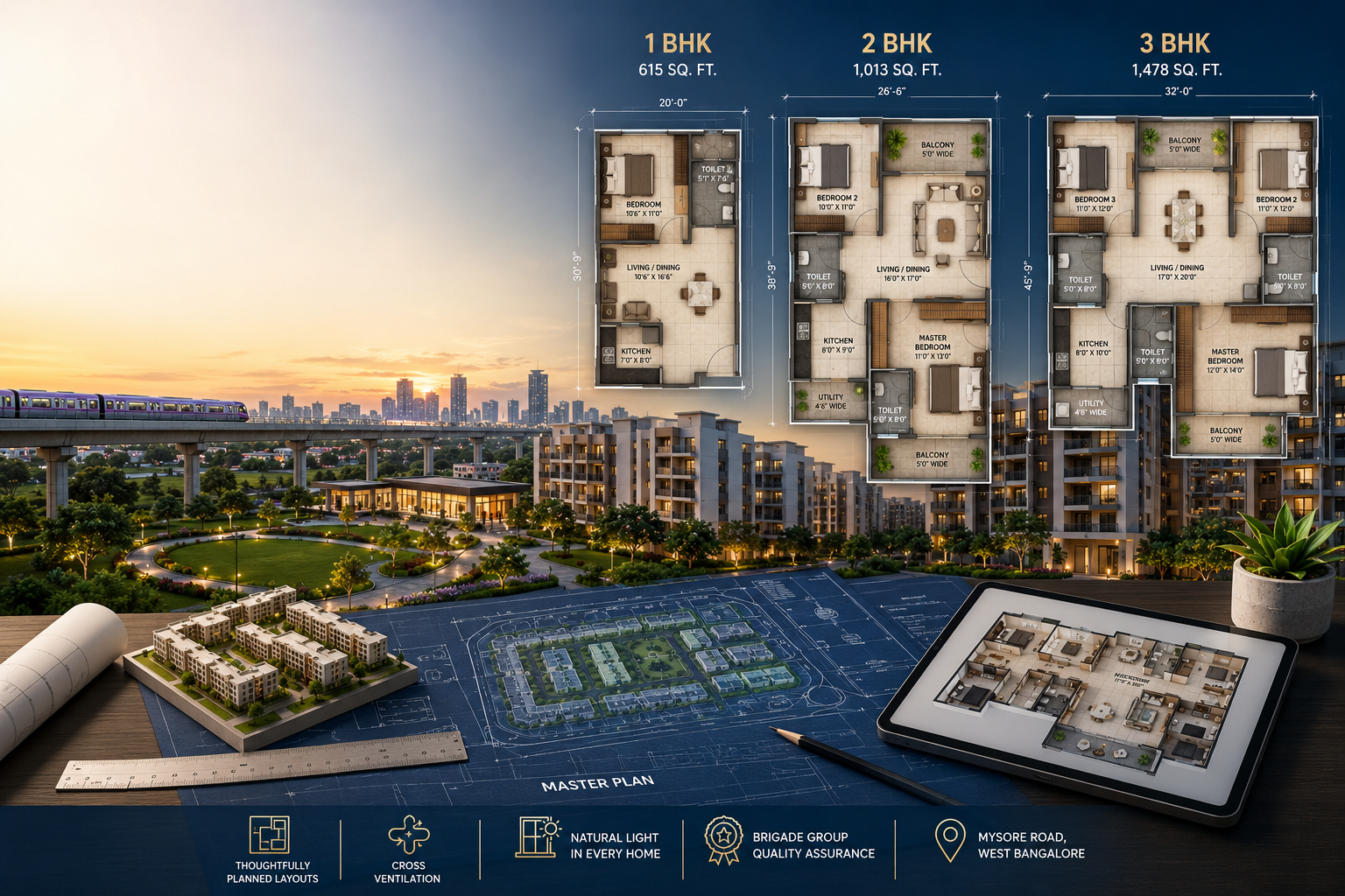 Brigade Horizon Floor Plan