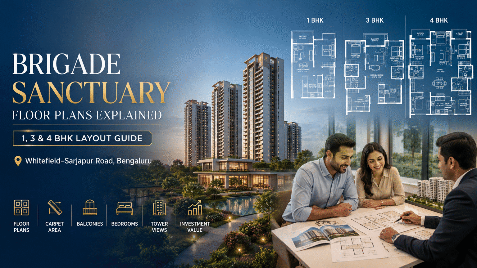 Brigade Sanctuary Floor Plans