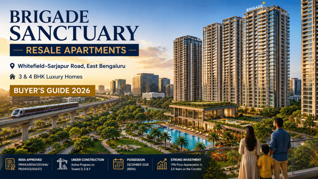 Brigade Sanctuary Resale-Apartments